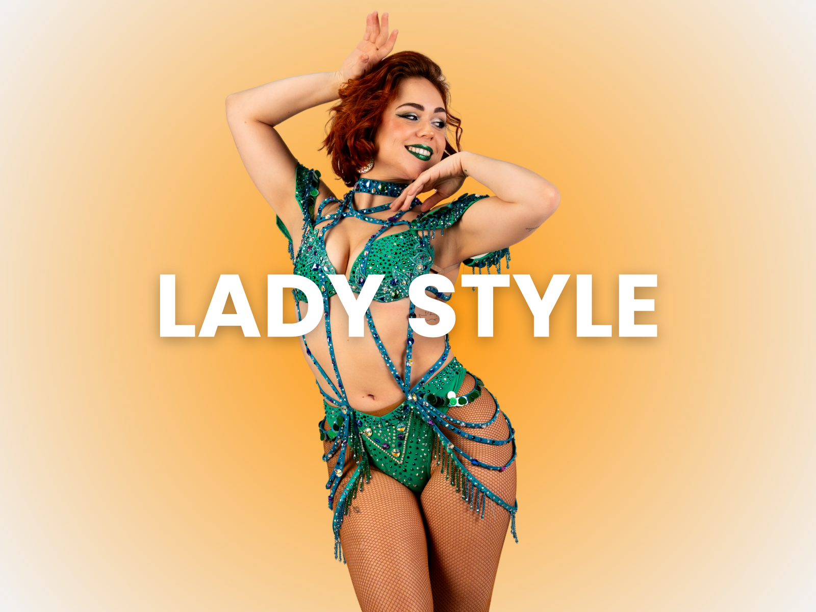 Salsa Lady Style: Irene Palomares con vestuario de competición, curso online de estilo femenino