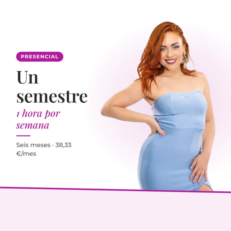 Semestre · 1 hora — Presencial, lunes en Madrid